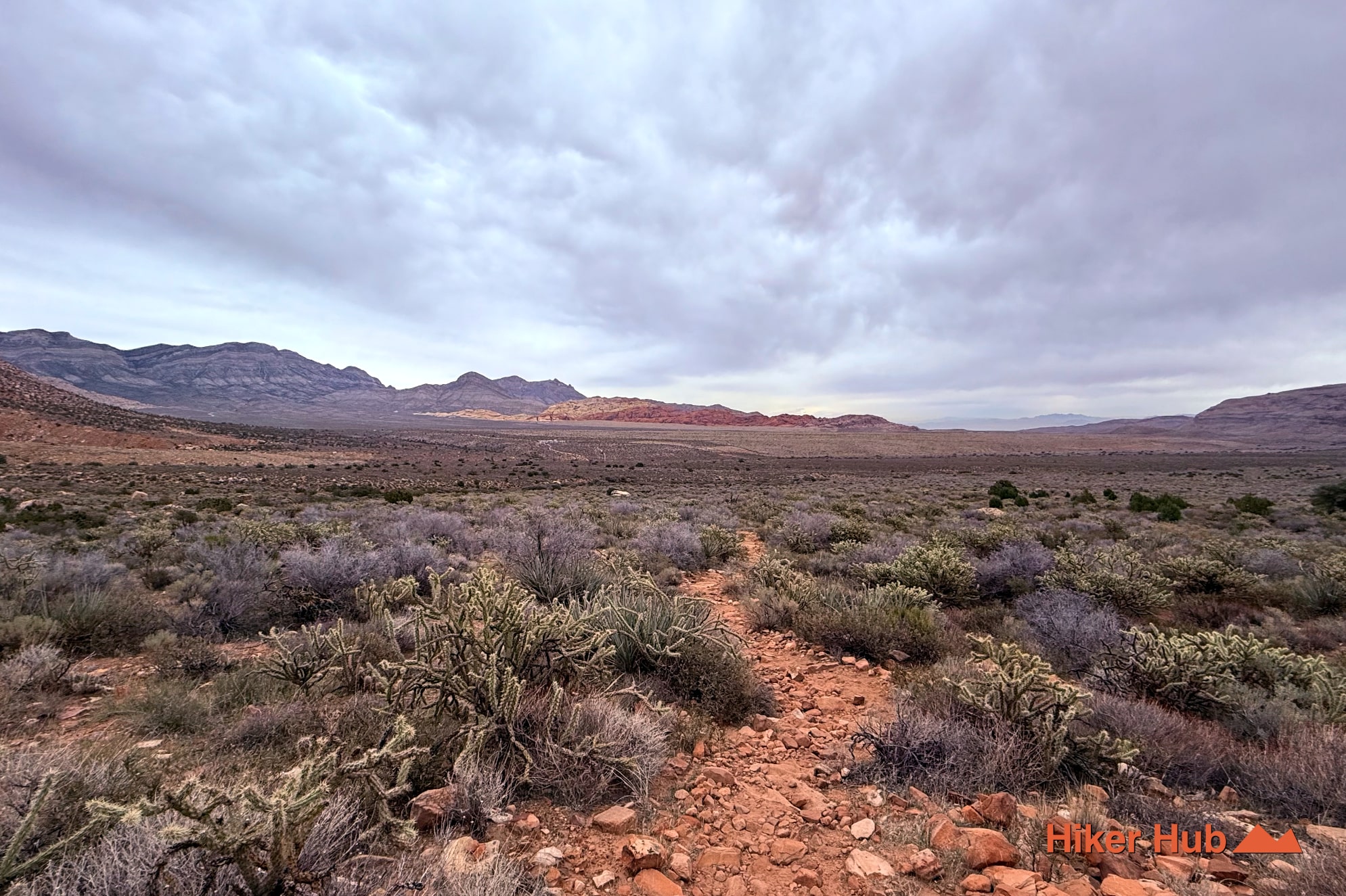 Knoll via Arnight & Oak Creek Canyon Trail desert canyon scenery