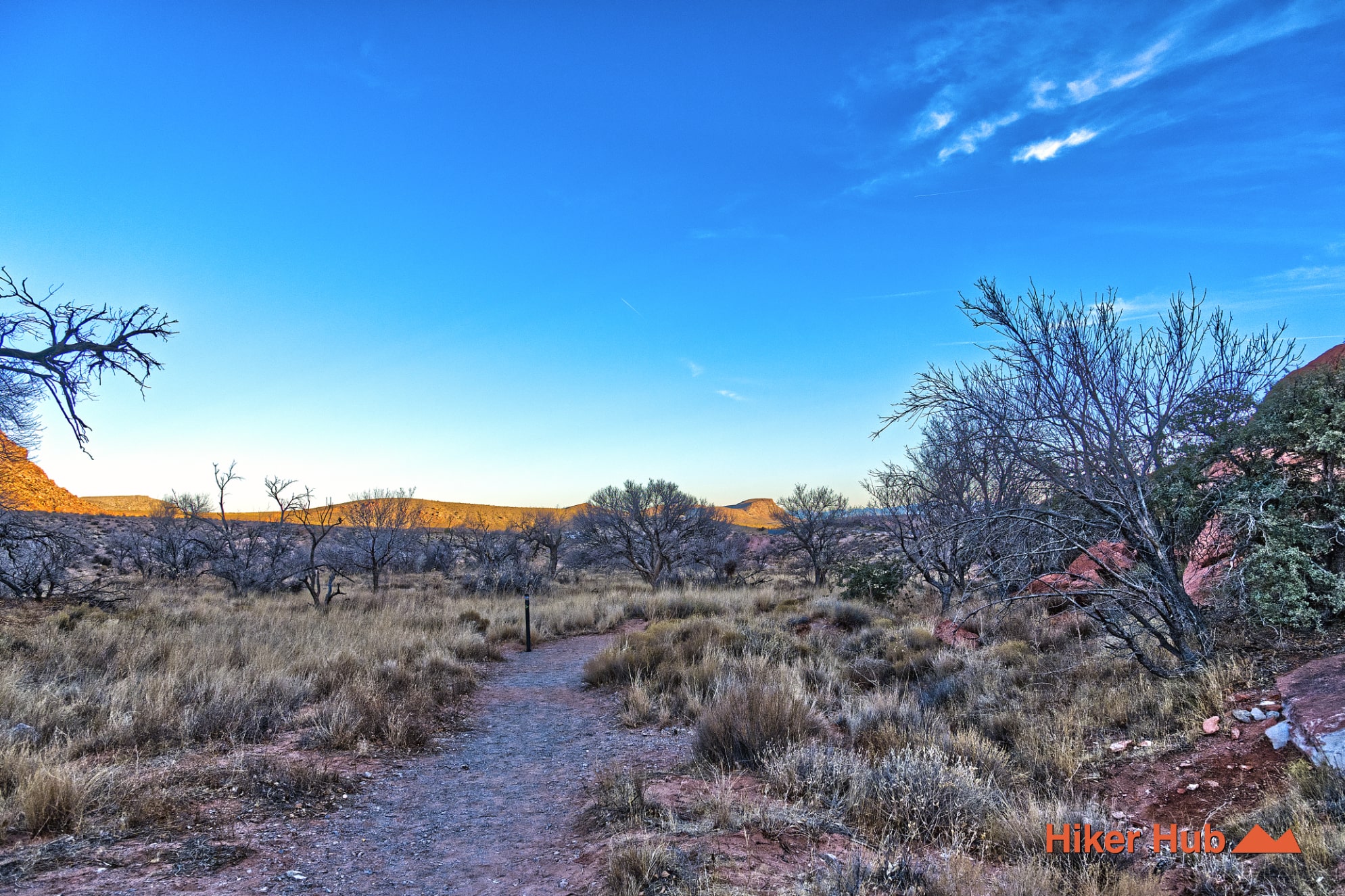 Ash Spring Trail desert canyon scenery