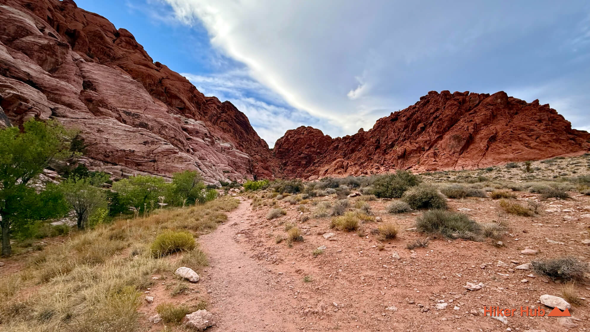 Ash Spring Trail desert canyon scenery