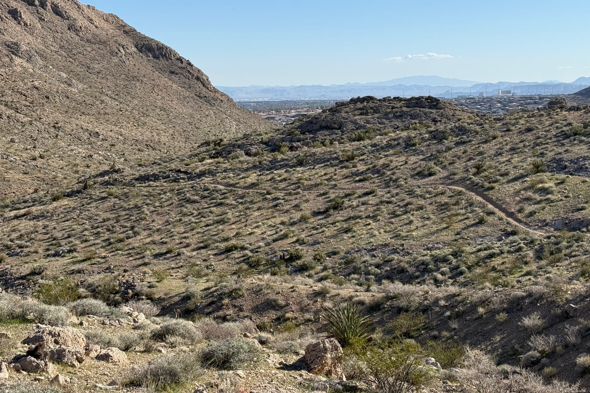Buckskin Toque Trail desert canyon scenery