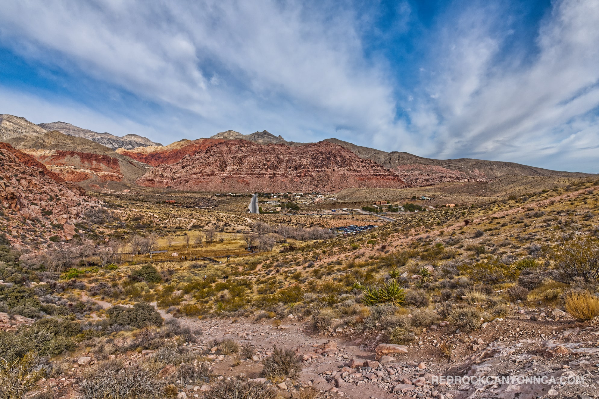 Calico Overlook Trail desert canyon scenery