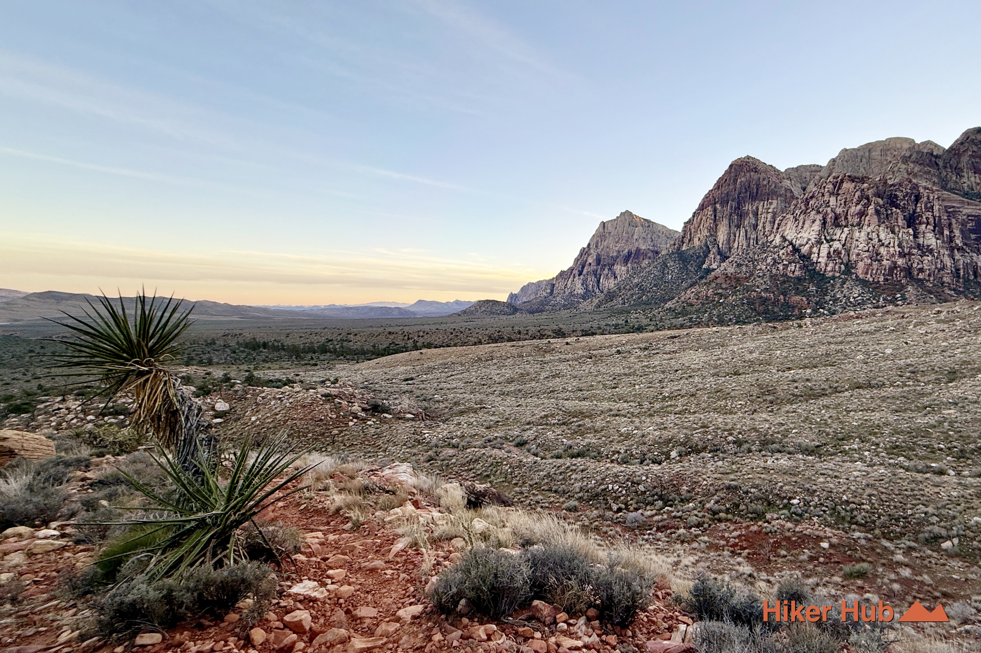 Dale's Trail desert canyon scenery