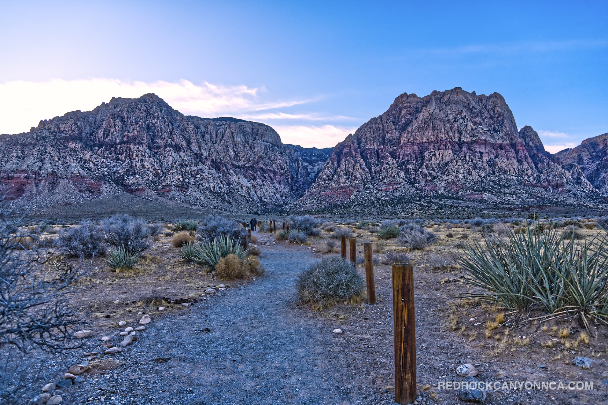 First Creek Trail desert canyon scenery