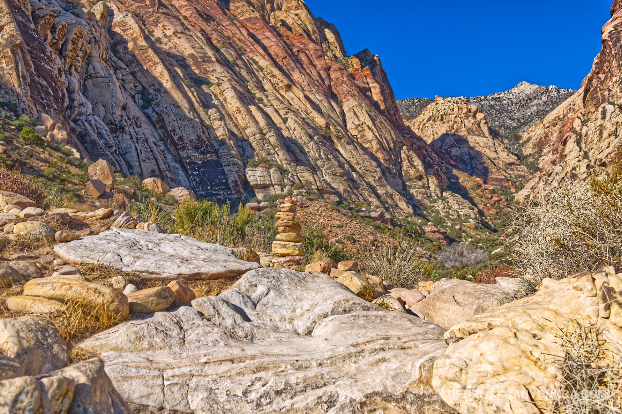 First Creek Trail desert canyon scenery