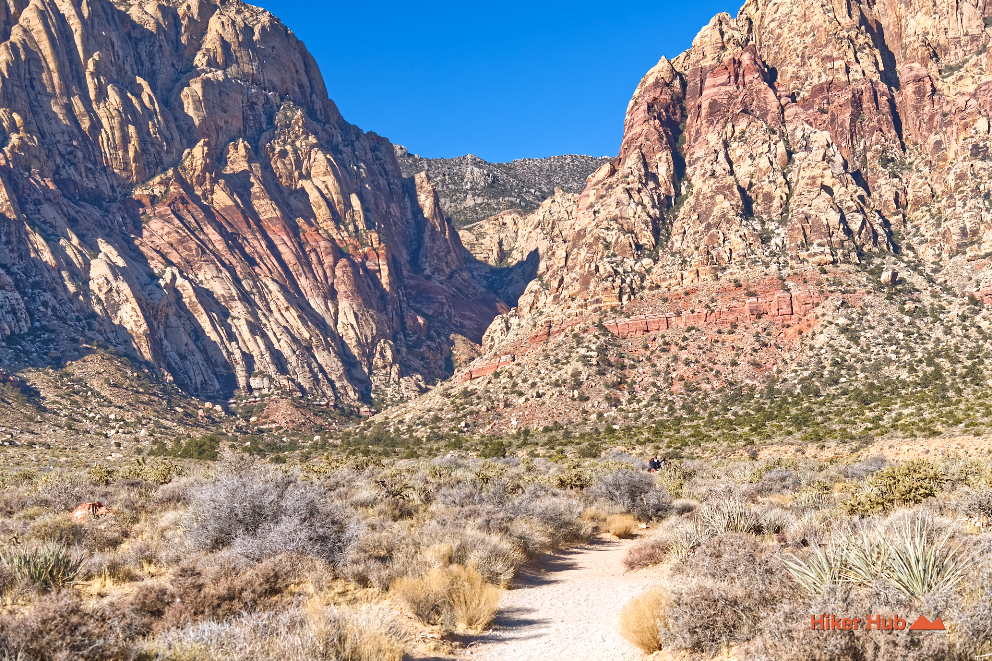 First Creek Trail desert canyon scenery