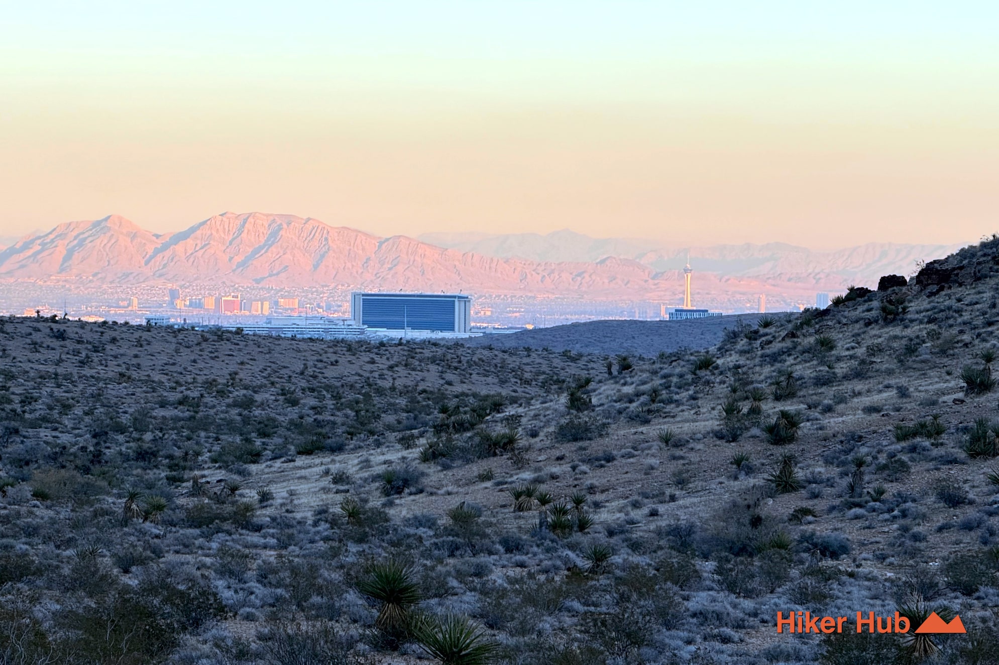 Half Wilson to Gene's Trail Loop desert canyon scenery