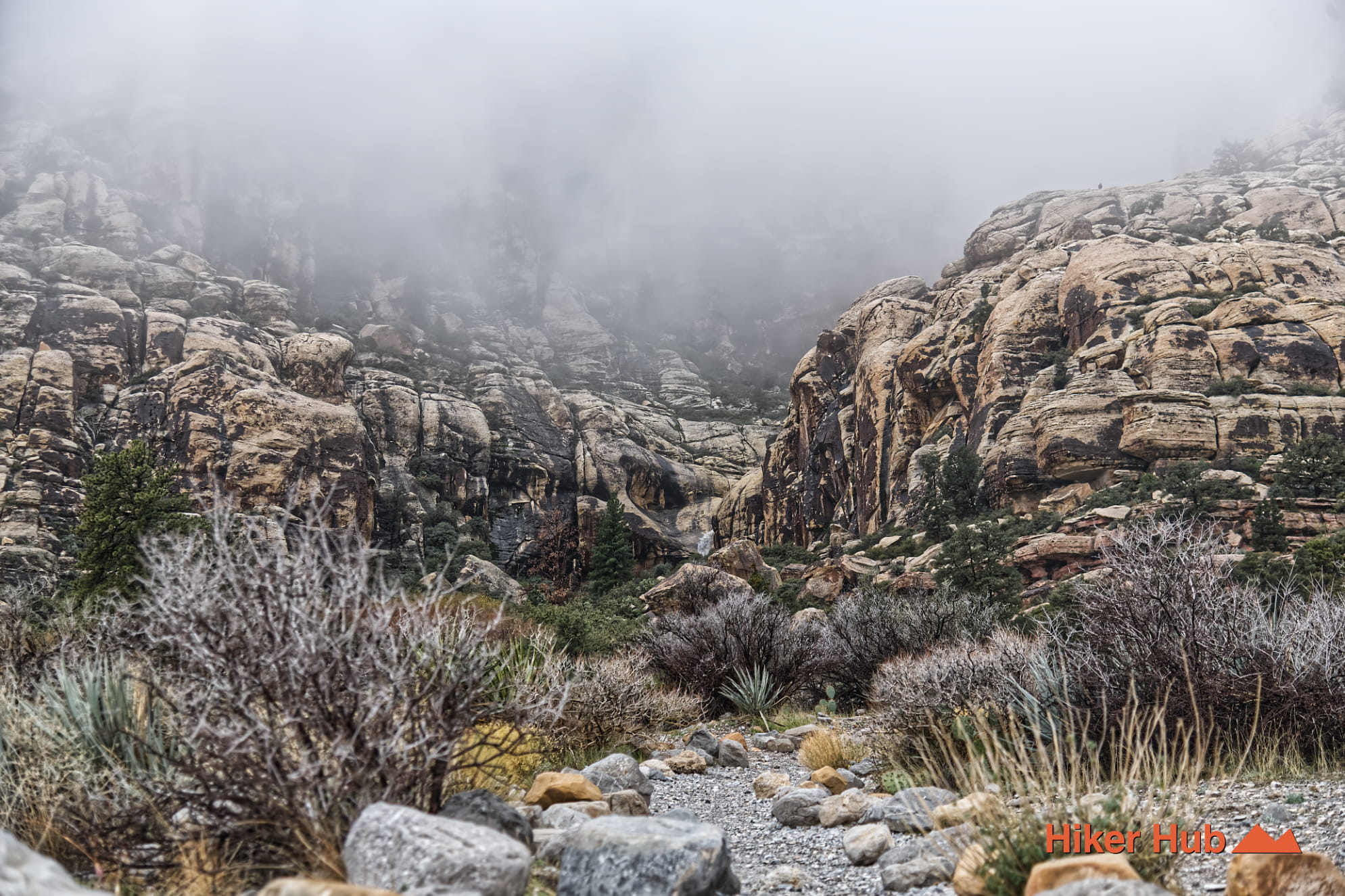 Lost Creek Canyon Trail desert canyon scenery