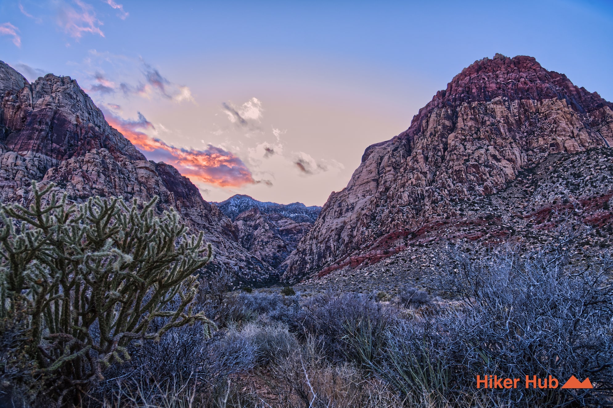 Middle Oak Creek Trail desert canyon scenery