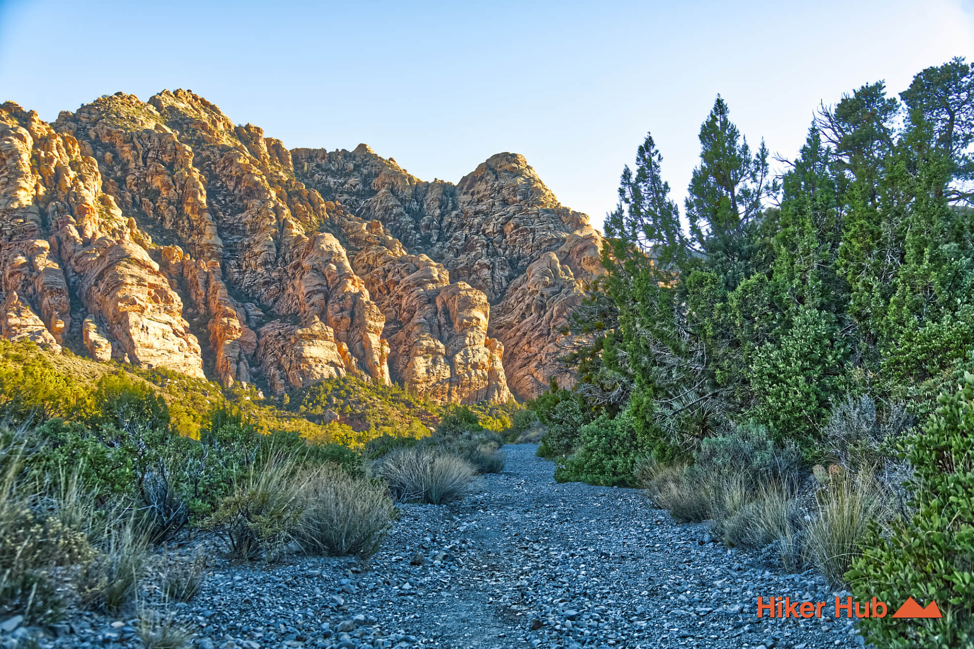 Miner’s Cabin Trail desert canyon scenery