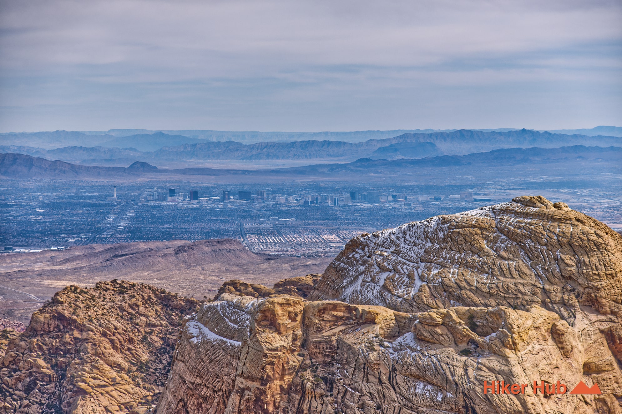 North Peak Trail desert canyon scenery