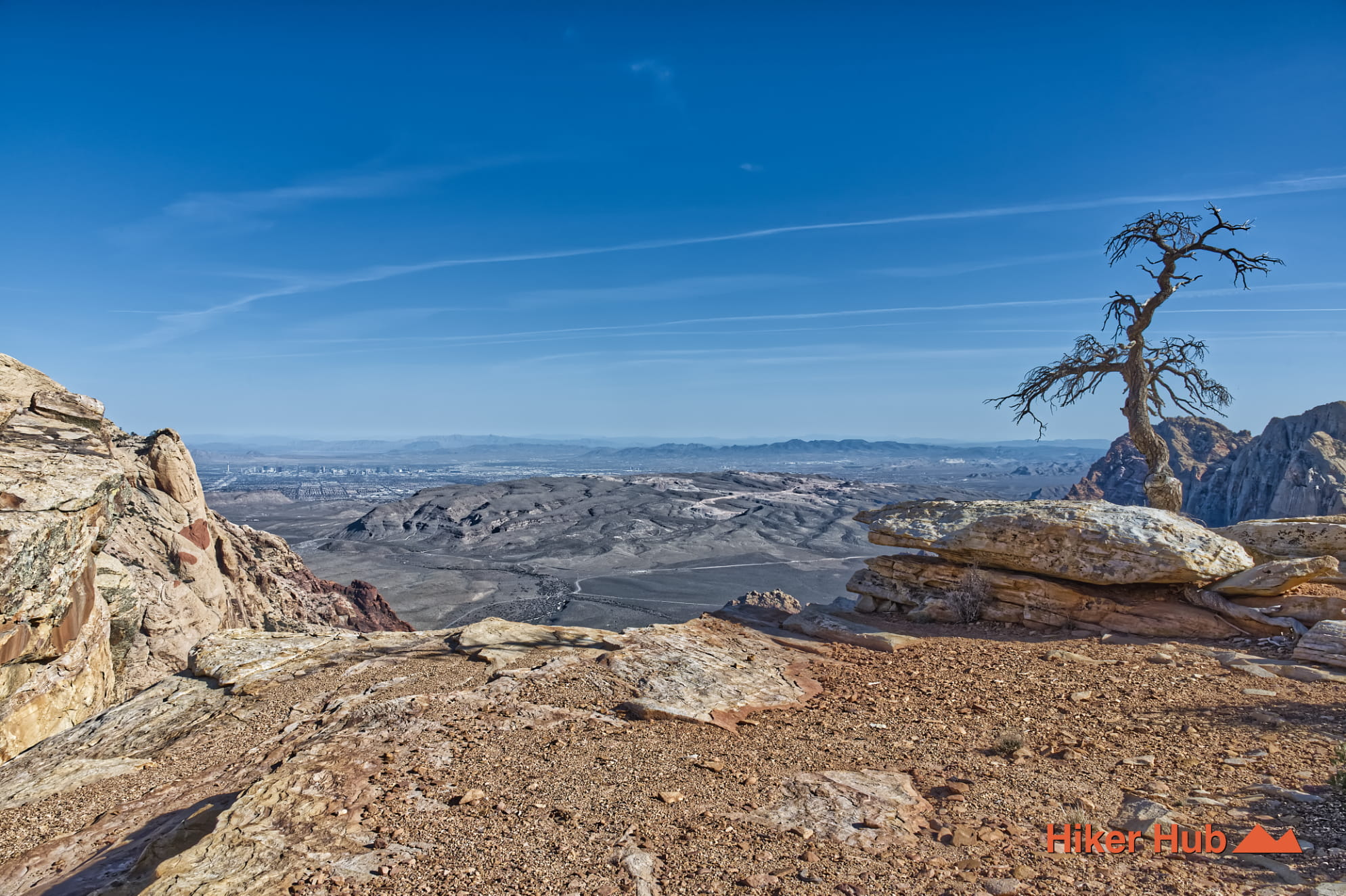 North Peak Trail desert canyon scenery