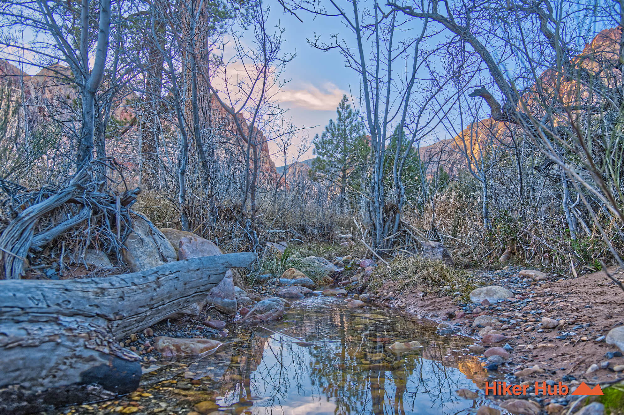 Pine Creek Canyon Trail desert canyon scenery