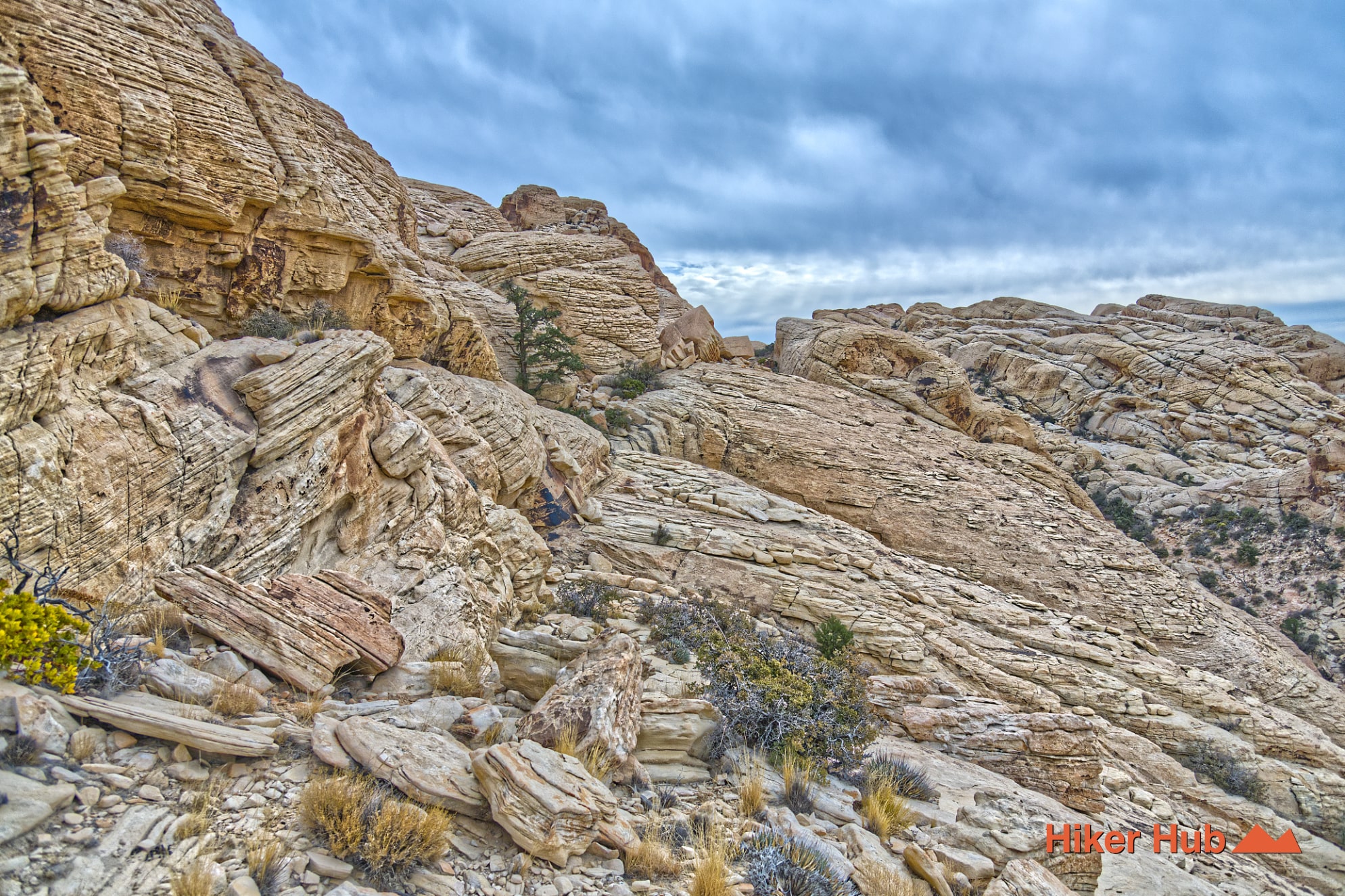 Red Cap Trail desert canyon scenery
