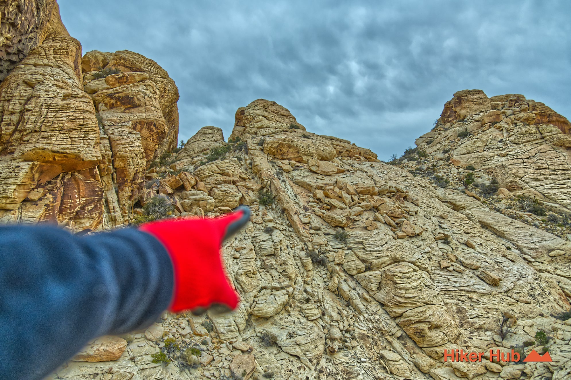 Red Cap Trail desert canyon scenery