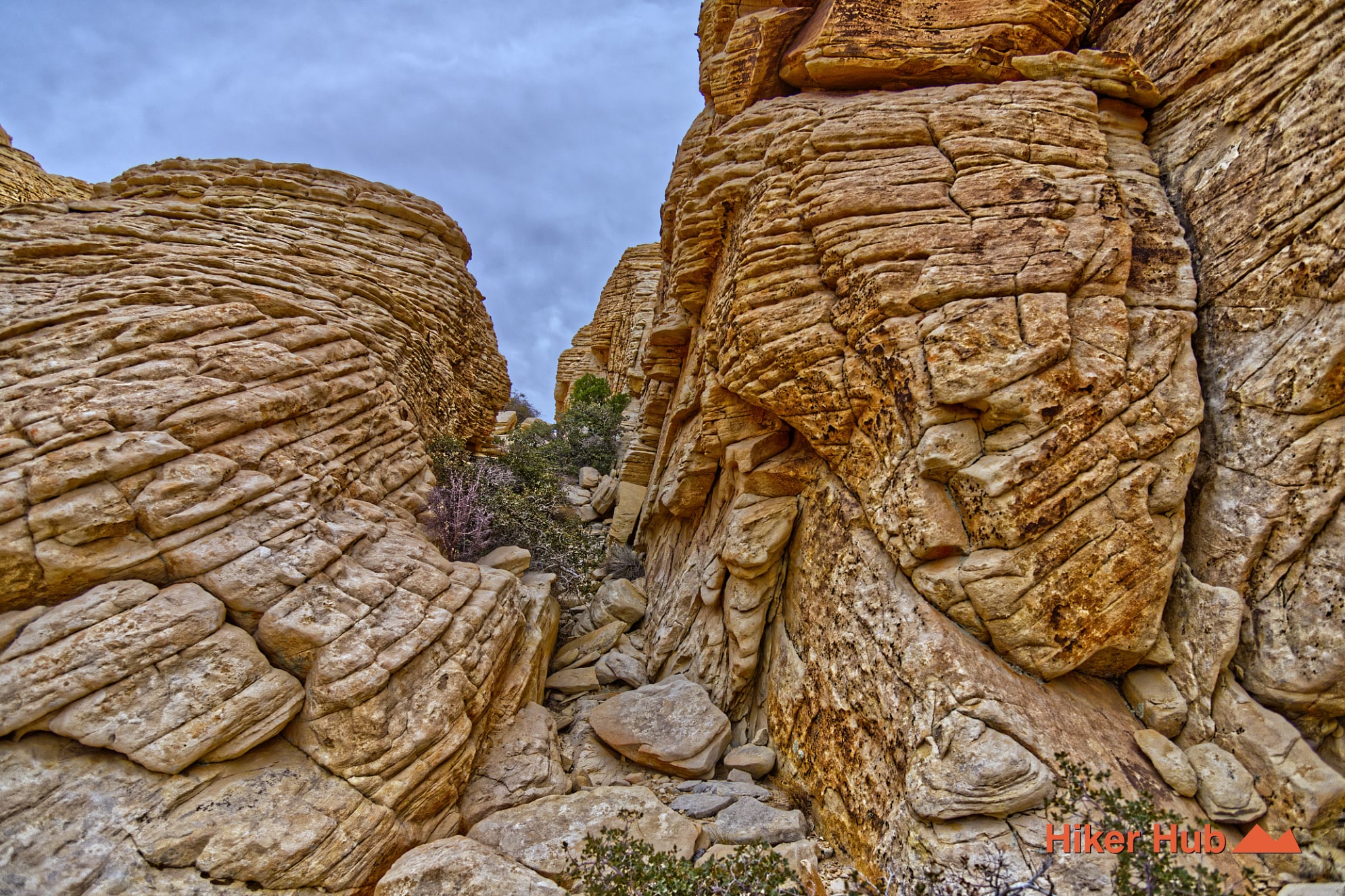 Red Cap Trail desert canyon scenery