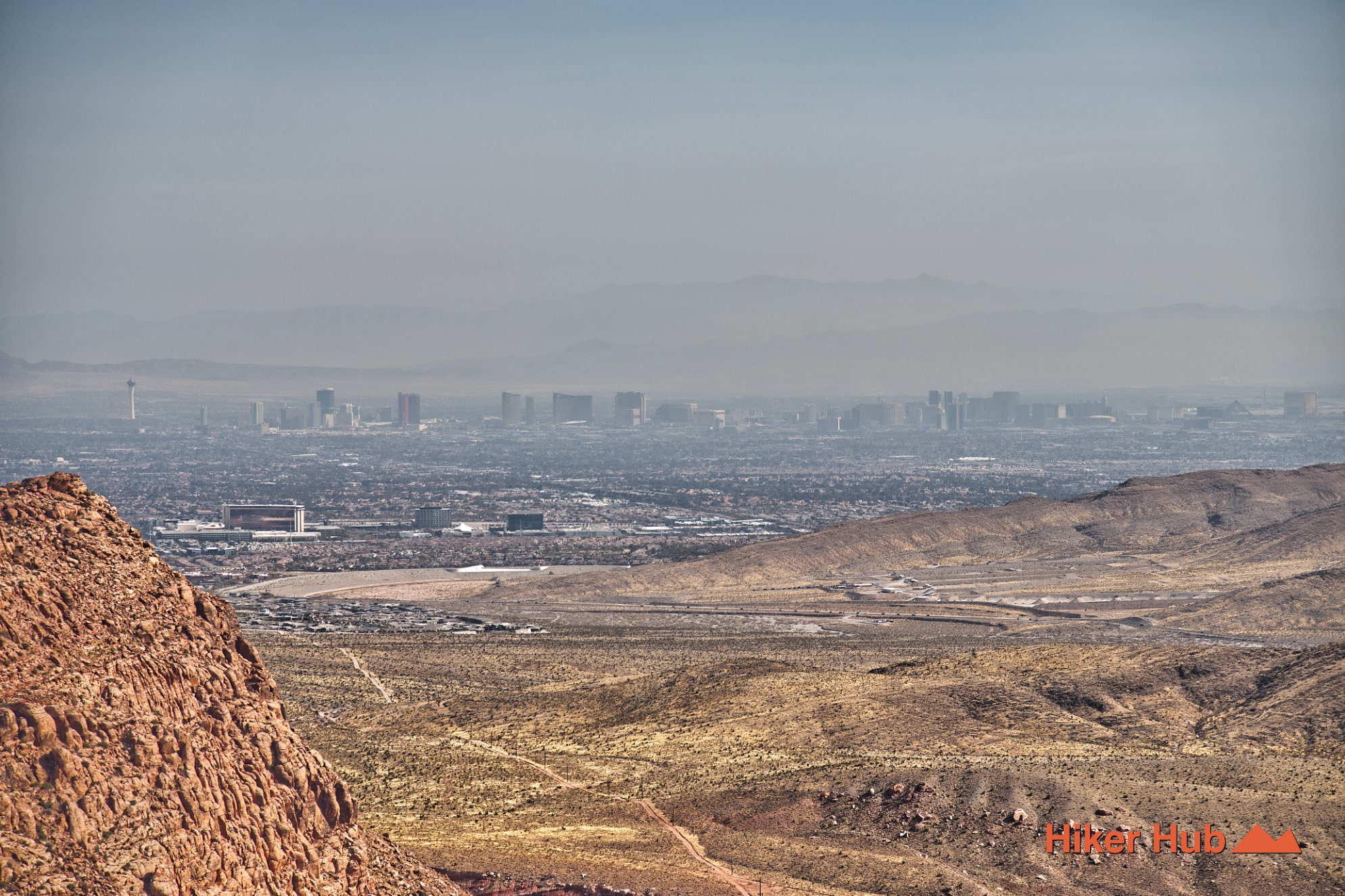 Red Cap Trail desert canyon scenery