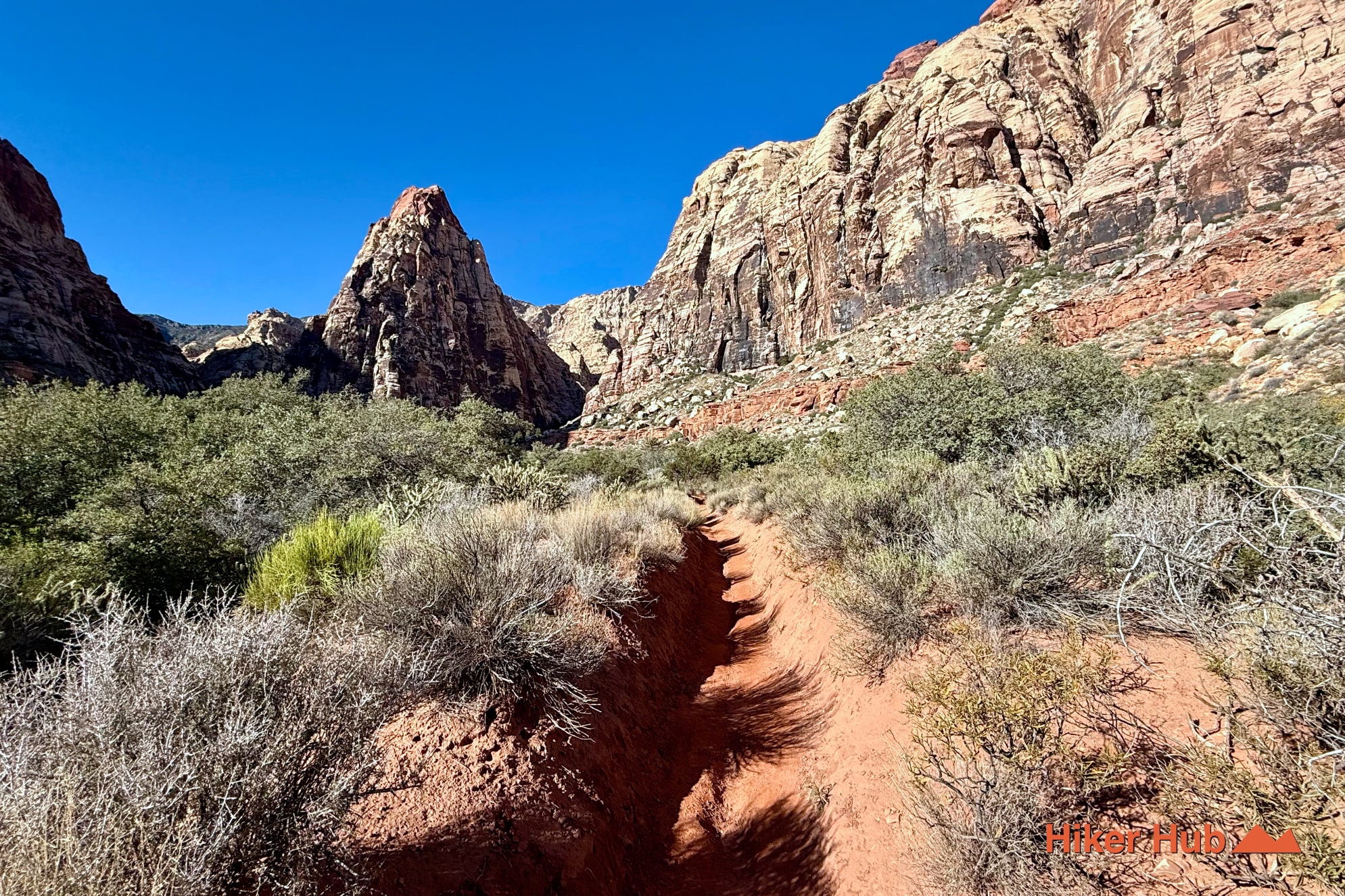 Red Rock Canyon Hiking Trails Loop