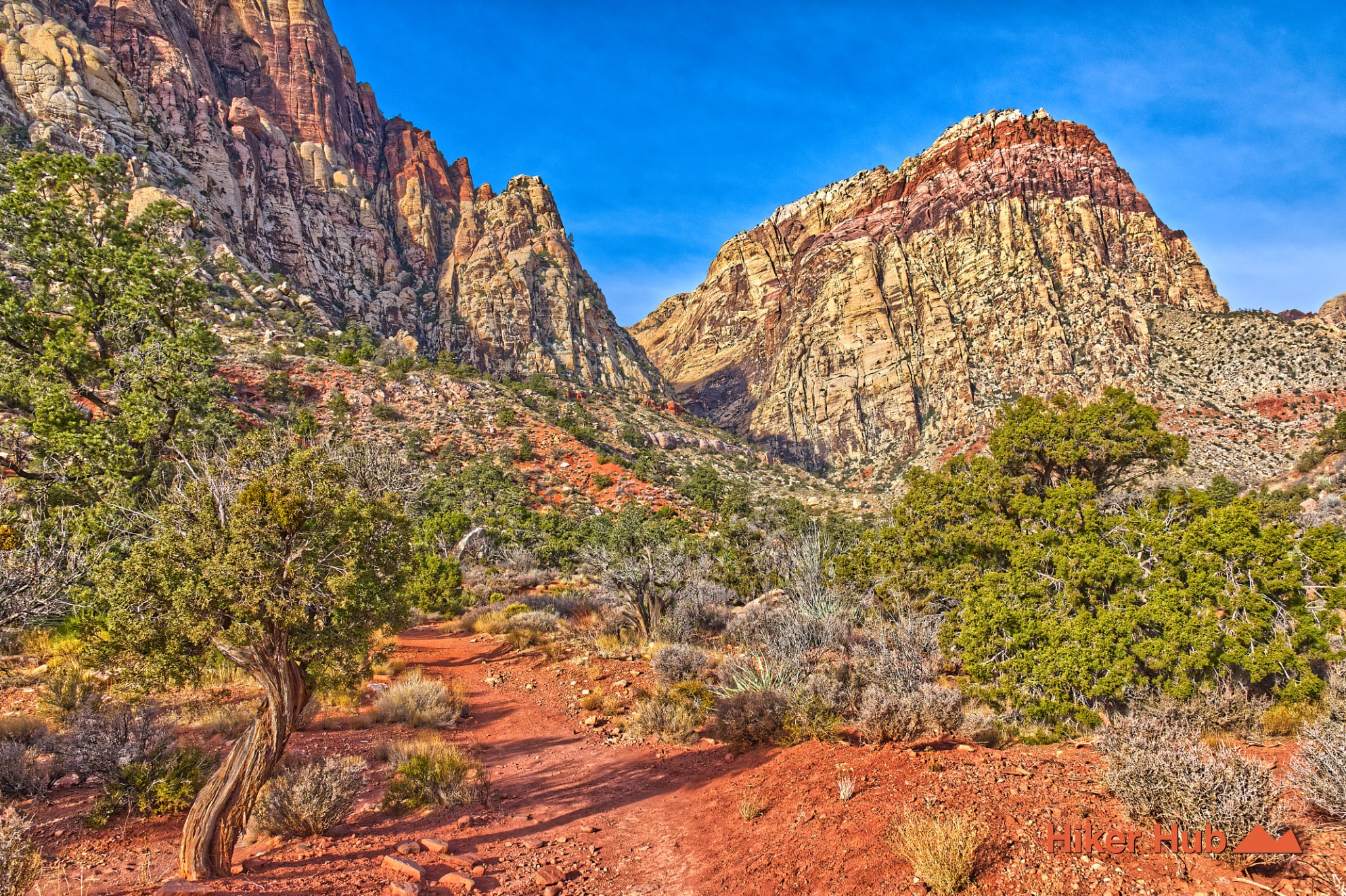 South Oak Creek Trail desert canyon scenery
