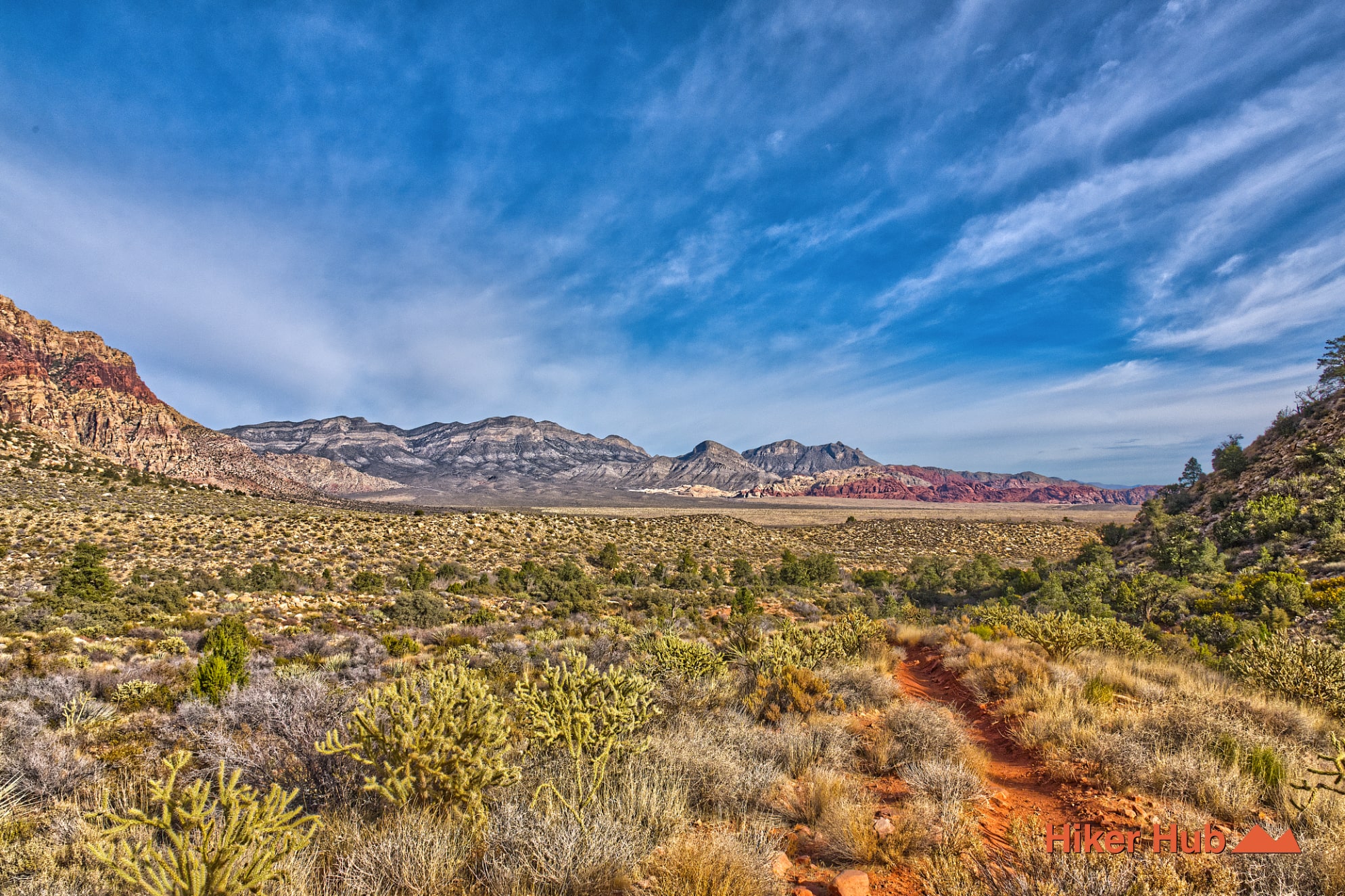 South Oak Creek Trail desert canyon scenery