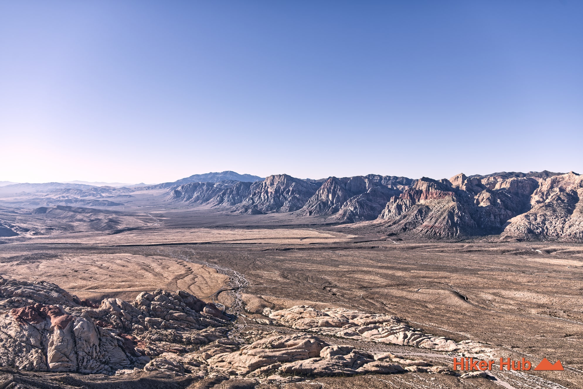 Turtlehead Peak Trail desert canyon scenery
