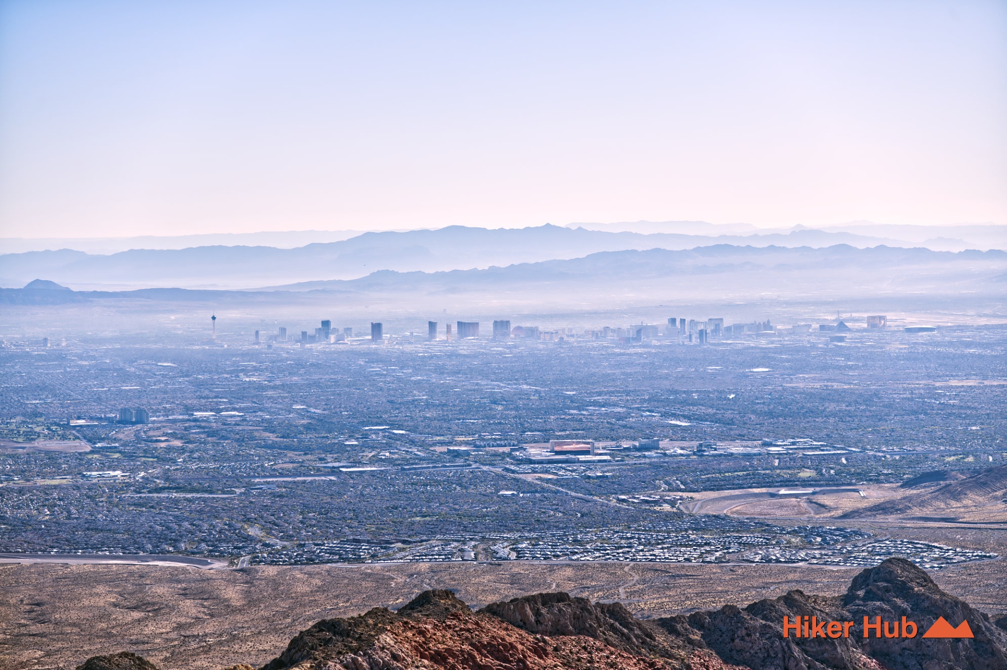 Turtlehead Peak Trail desert canyon scenery